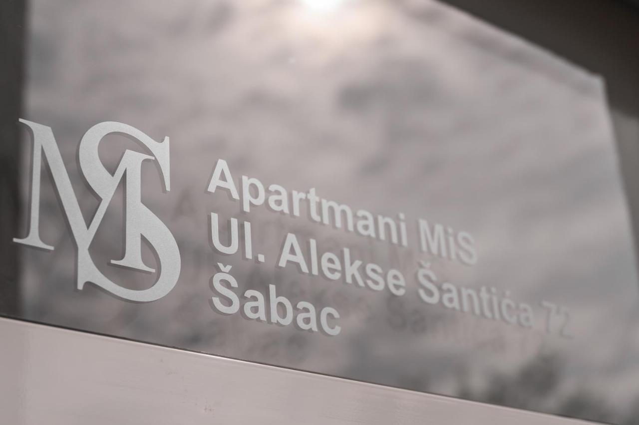 Apartmani Mis Szabács Kültér fotó